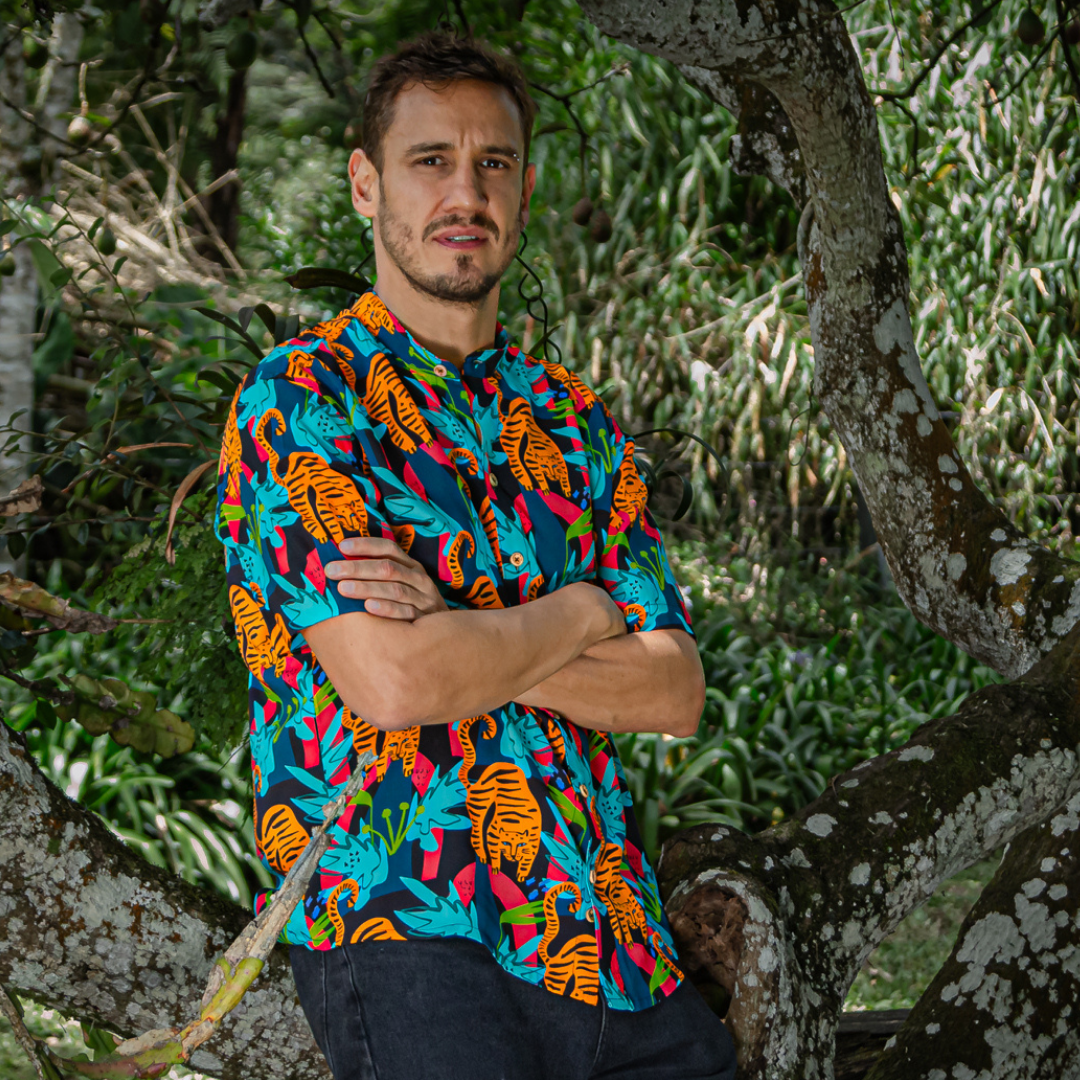 Camisa Manga Corta Jaguares